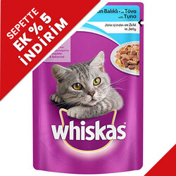Whiskas - Whiskas Pouch Jöleli Ton Balıklı Kedi Yaş Maması 85 Gr