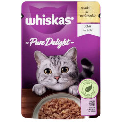 Whiskas Pouch Pure Delight Tavuklu Kedi Yaş Maması 85 Gr - Whiskas