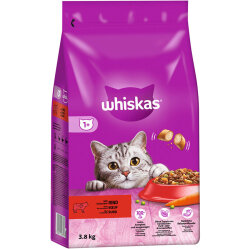 Whiskas Sığır Etli ve Sebzeli Kedi Maması 3,8 Kg - Whiskas