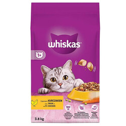 Whiskas - Whiskas Tavuk Etli ve Sebzeli Kedi Maması 3,8 Kg