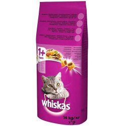 Whiskas Tavuk Etli ve Sebzeli Kedi Maması 14 Kg - Whiskas