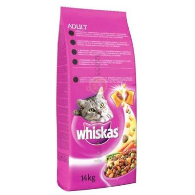 Whiskas Ton Balıklı ve Sebzeli Kedi Maması 14 Kg