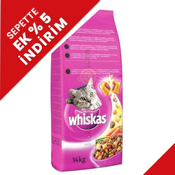 Whiskas - Whiskas Ton Balıklı ve Sebzeli Kedi Maması 14 Kg
