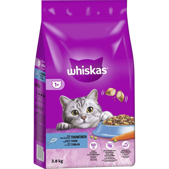 Whiskas Ton Balıklı ve Sebzeli Kedi Maması 3,8 Kg - 1