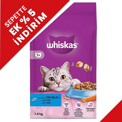 Whiskas - Whiskas Ton Balıklı ve Sebzeli Kedi Maması 1,4 Kg