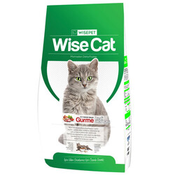 Wise Cat Gourmet Et, Tavuk ve Balıklı Kedi Maması 15 Kg - Wise Cat