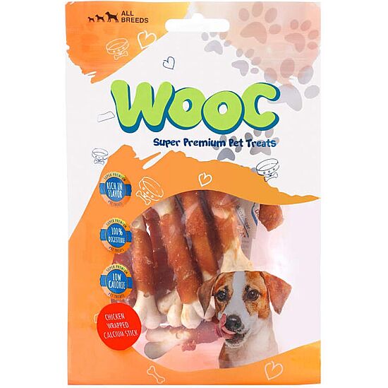 Wooc Chicken Calcium Bone Kemik Sargı Köpek Ödülü 75 Gr x 2 Adet - 2.si %50 İndirimli - 3