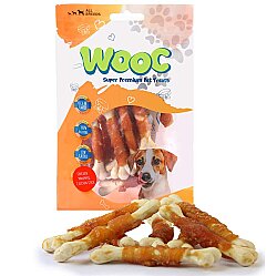 Wooc Chicken Calcium Bone Kemik Sargı Köpek Ödülü 75 Gr x 2 Adet - 2.si %50 İndirimli - 4