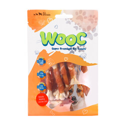 Wooc - Wooc Chicken Calcium Bone Kemik Sargı Köpek Ödülü 80 Gr