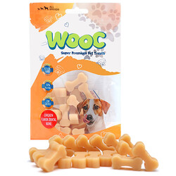 Wooc Chicken Flavor Dental Bone Ağız ve Diş Sağlığı Köpek Ödülü 80 Gr - Thumbnail