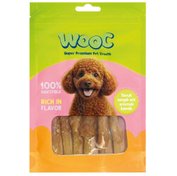 Wooc Chicken Milk Stick Tavuk Sargılı ve Süt Aromalı Köpek Ödülü 75 Gr - Wooc