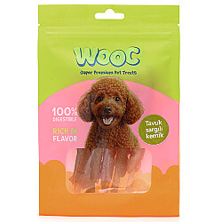 Wooc Chicken Rawhide Stick Tavuk Etli Köpek Ödülü 80 Gr - Wooc