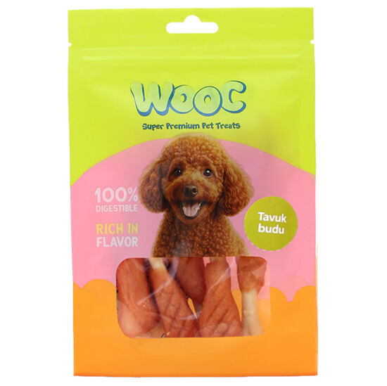 Wooc Chicken Tavuk Budu Etli Köpek Ödülü 75 Gr x 2 Adet - 2.si %50 İndirimli - 2