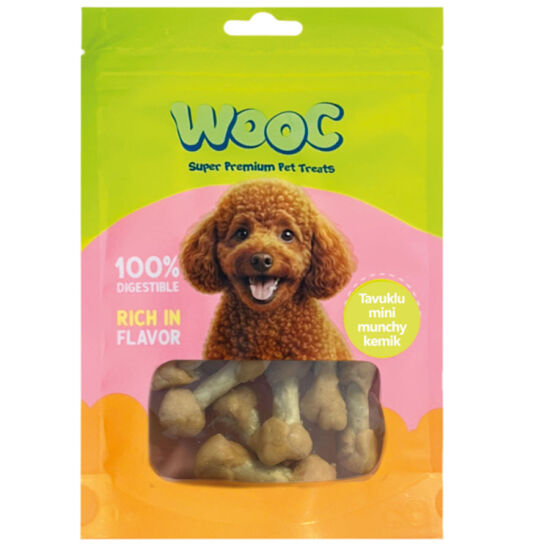 Wooc Chicken Tavuklu Mini Kemik Köpek Ödülü 75 Gr - 1