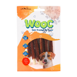 Wooc Duck Bleached Rawhide Stick Ördek Etli Köpek Ödülü 80 Gr - Thumbnail