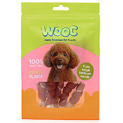 Wooc Lamb Starch Bone Kemik Sargı Köpek Ödülü 80 Gr - Wooc