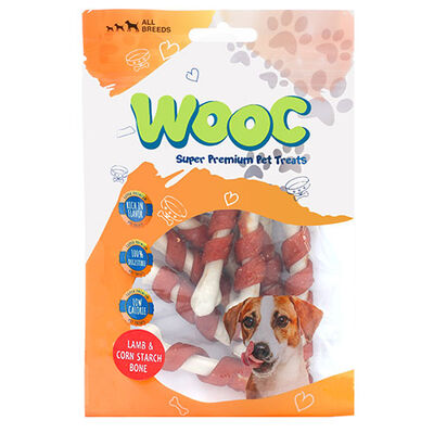 Wooc Lamb Starch Bone Kemik Sargı Köpek Ödülü 80 Gr