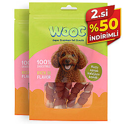 Wooc Lamb Starch Bone Kemik Sargı Köpek Ödülü 80 Gr x 2 Adet - 2.si %50 İndirimli - Wooc