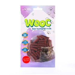 Wooc Mini Chicken Liver Sticks Tavuk Ciğeri ve Balıklı Kedi Ödülü 40 Gr - Wooc