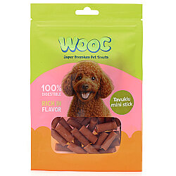 Wooc Mini Chicken Stick Tavuk Etli Köpek Ödülü 80 Gr - Wooc