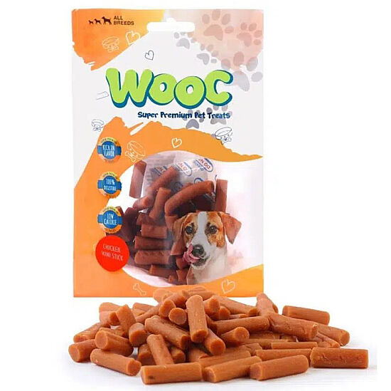 Wooc Mini Chicken Stick Tavuk Etli Köpek Ödülü 80 Gr x 2 Adet - 2.si %50 İndirimli - 4
