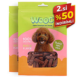 Wooc Mini Duck Stick Ördek Etli Köpek Ödülü 80 Gr x 2 Adet - 2.si %50 İndirimli - Wooc