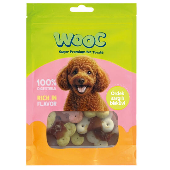 Wooc Ördek Sargılı Bisküvi Köpek Ödülü 75 Gr x 2 Adet - 2.si %50 İndirimli - 2