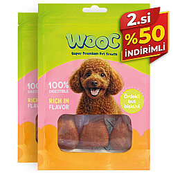 Wooc Ördekli But Bisküvi Köpek Ödülü 75 Gr x 2 Adet - 2.si %50 İndirimli - Wooc