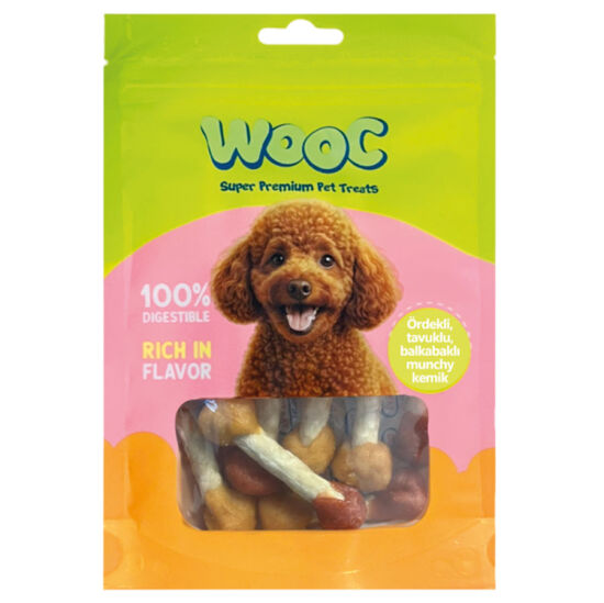 Wooc Ördekli Tavuklu ve Balkabaklı Köpek Ödülü 75 Gr - 1