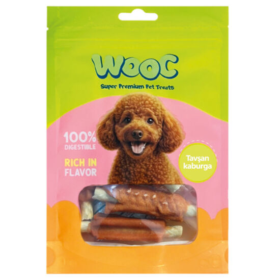 Wooc Tavşan Kaburga Köpek Ödülü 75 Gr x 2 Adet - 2.si %50 İndirimli - 2