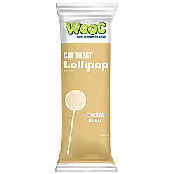 Wooc Tavuk Aromalı Dondurularak Kurutulmuş Kedi Ödülü Lolipop 1.4 Gr - Wooc