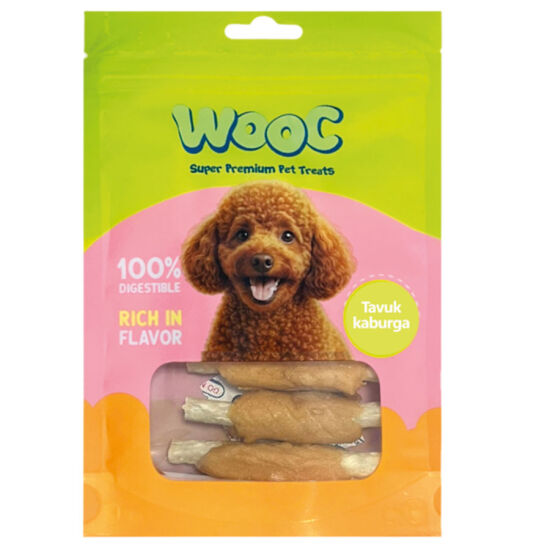 Wooc Tavuk Kaburga Köpek Ödülü 75 Gr x 2 Adet - 2.si %50 İndirimli - 2