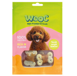 Wooc Tavuk Sargılı Bisküvi Köpek Ödülü 75 Gr x 2 Adet - 2.si %50 İndirimli - 2