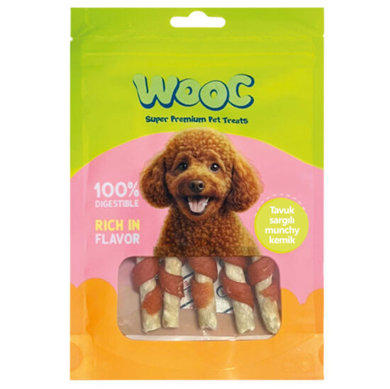 Wooc Tavuk Sargılı Munchy Köpek Ödülü 75 Gr - 1