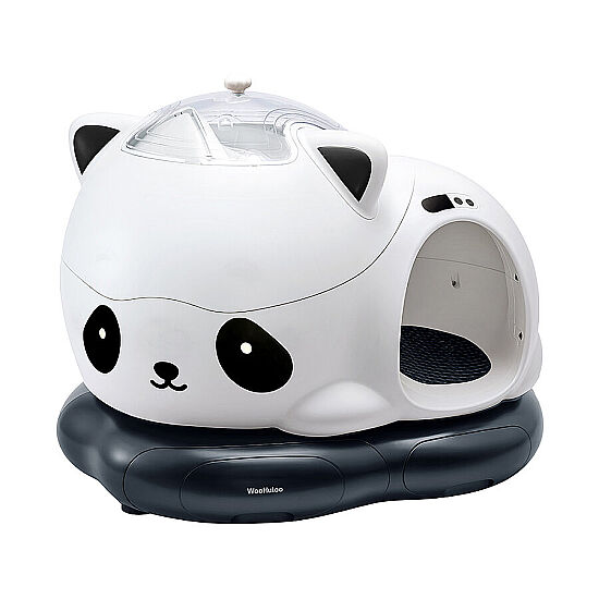 WooHuloo Pro Otomatik Kedi Tuvaleti - Panda - 1