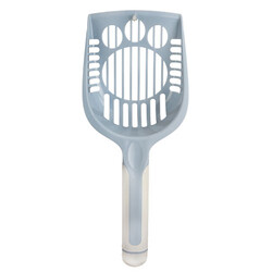 Yingte - Yingte Plastik Kedi Kum Küreği Gökmavi/Beyaz