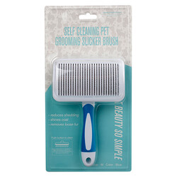 Yingte - Yingte Sustalı Tel Uç Tarak Mavi Medium 17 x 10,5 Cm