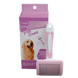 Yingte - Yingte Sustalı Tel Uç Tarak Pembe 15 x 7,5 Cm