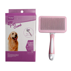 Yingte - Yingte Sustalı Tel Uç Tarak Pembe 17 x 10,5 Cm