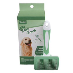 Yingte - Yingte Sustalı Tel Uç Tarak Yeşil 15 x 7,5 Cm