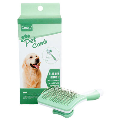 Yingte Sustalı Tel Uç Tarak Yeşil 15 x 7,5 Cm