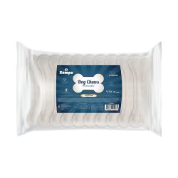 Zampa Beyaz Press Kemik Köpek Ödülü 10lu 160-170 Gr - Zampa