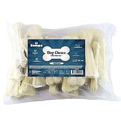 Zampa Beyaz Press Kemik Köpek Ödülü 20li 50-55 Gr - Zampa