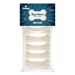 Zampa Beyaz Press Kemik Köpek Ödülü 5li 20-25 Gr - Zampa