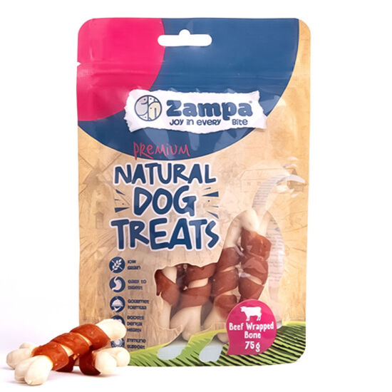 Zampa Dana Eti Parçacıklı Köpek Ödülü 75 Gr - 1