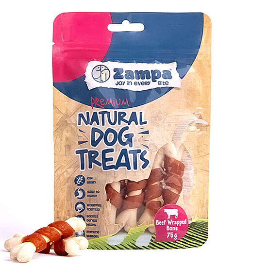 Zampa Dana Eti Parçacıklı Köpek Ödülü 75 Gr - 2