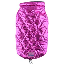 Zampa Köpek Shiny Basic Montu Parlak Fuşya - XL - Zampa