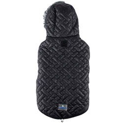 Zampa Köpek Supreme Kapüşonlu Montu Siyah - 2XS - Zampa
