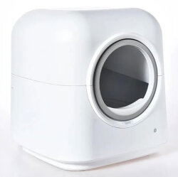 Zampa Otomatik Temizleme Akıllı Kedi Tuvaleti 54x54x59 Cm - 2