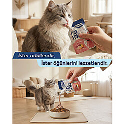 Zampa Puding Dana Etli ve Morina Balıklı Kedi Ödülü 80 Gr - 5
